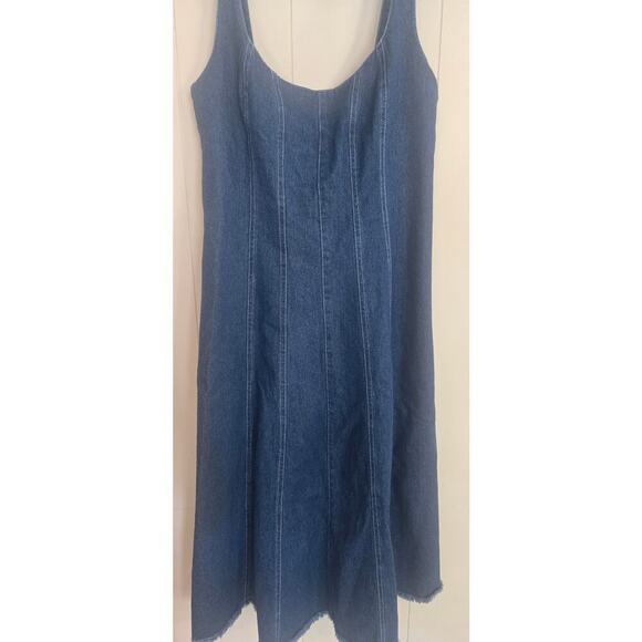 Sofie The Label Demin Ladies Dress Size Large - Picture 5 of 9